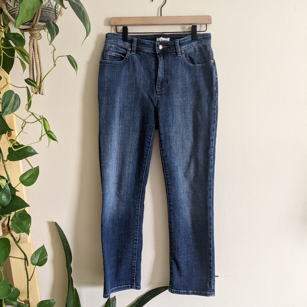 Eileen Fisher | 4 | Organic Cotton Stretch Straight Jeans